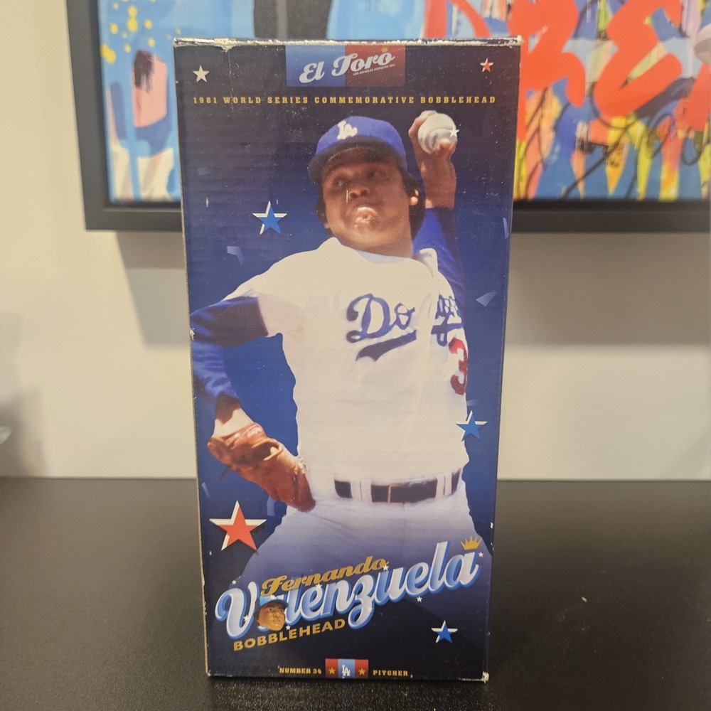 Fernando Valenzuela Los Angeles Dodgers MLB 2006 SGA Bobblehead In Box
